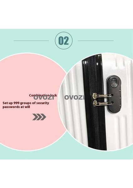 Ovozı 45*39*23CM Çocuk Kombinasyon Bagajı Seyahat Bagajı (Yurt Dışından) indirimleri