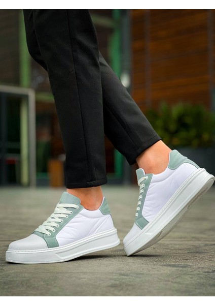 KB-X46 Kuback Beyaz Bebe Mavi Yüksek Beyaz Taban Günlük Spor Ayakkabı modelleri