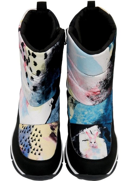 Kadın Vegan Çok Renkli Kar Botu - Lapin Muse Tasarım fiyatları