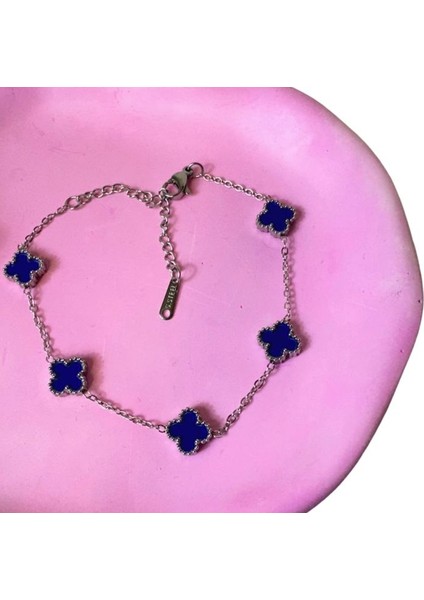 Mini Boy Yonca Model Çelik Bileklik modelleri