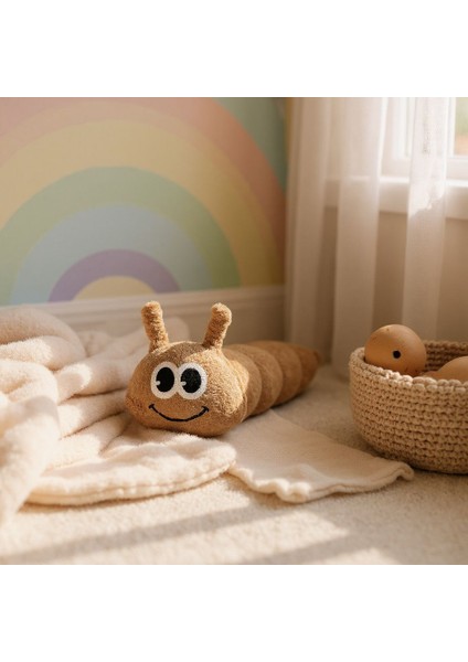 Tırtıl 32 cm Peluş Oyuncak