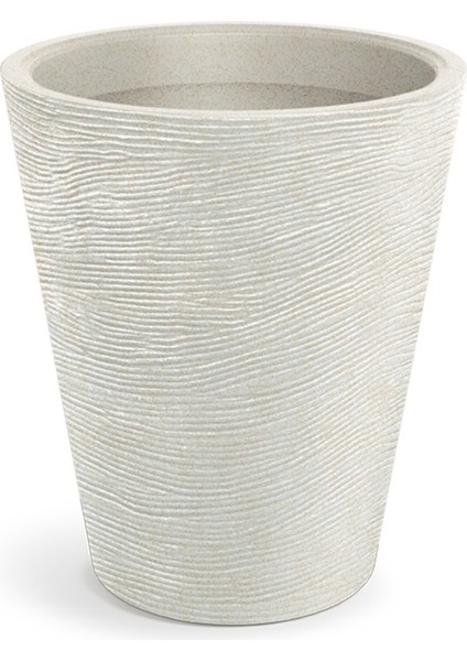 Tubra Round Plastik Saksı Kum