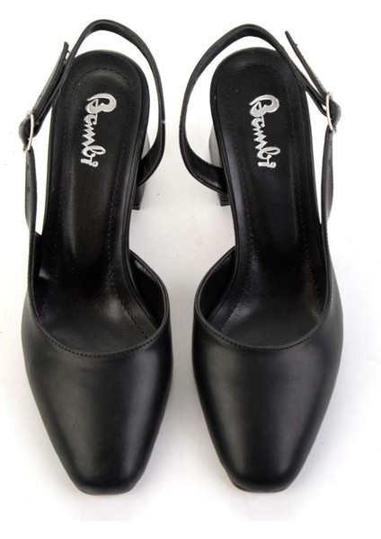 Siyah Kadın Klasik Topuklu Ayakkabı K01140004409 fırsatları