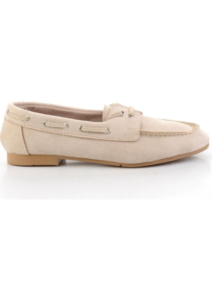 Bej Kadın Loafer Ayakkabı K01503727572