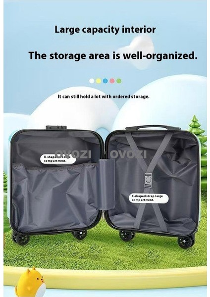 Ovozı 36*34*23CM Çocuk Kombinasyon Bagajı Seyahat Bagajı (Yurt Dışından) indirimleri