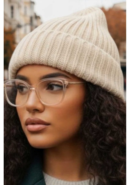 Kadın Yumuşak Dokulu Kalın Fitilli Soft Yünlü Bere fiyatları