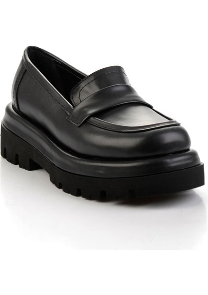 Siyah Kadın Loafer Ayakkabı K01188050309 fiyatları