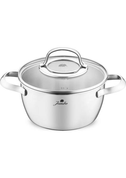 Colosseum 3ply 7 Parça Indüksiyon Tabanlı Çelik Tencere Seti