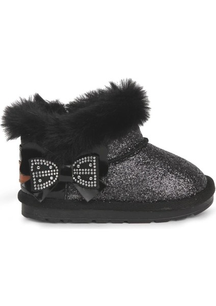 Curly Kız Çocuk Simli Kürklü Bot fiyatları