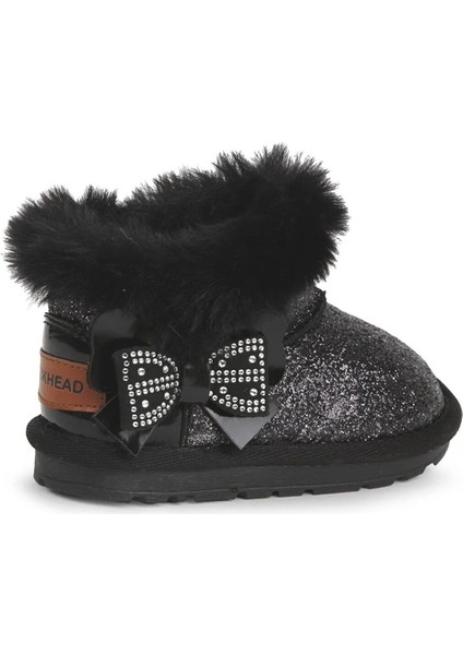 Curly Kız Çocuk Simli Kürklü Bot fırsatları