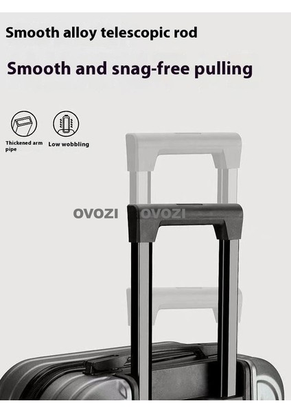 Ovozı 55*34*22CM 45L Evrensel Tekerlekli Taşınabilir Bavul (Yurt Dışından) indirimleri