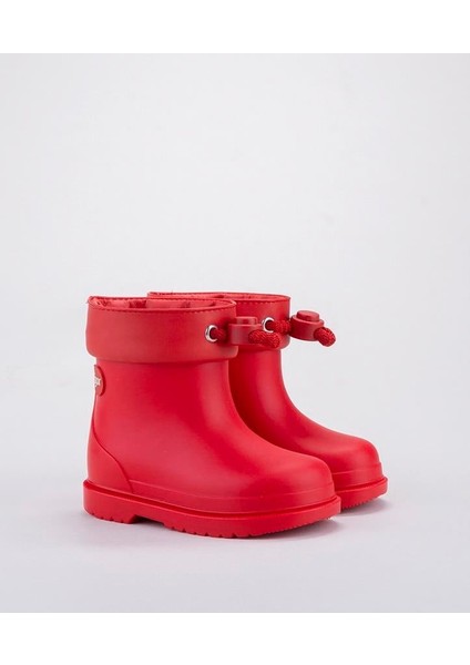 Mendi Borreguito Kürklü Rojo Çocuk Yağmur Çizmesi CC335-005