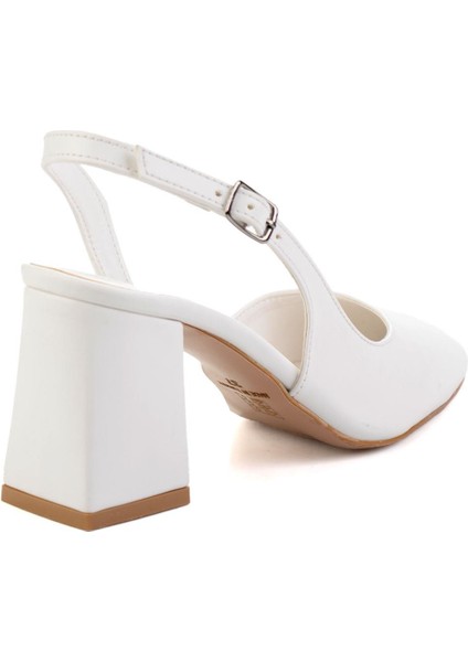 Beyaz Kadın Klasik Topuklu Ayakkabı K01140004409 modelleri