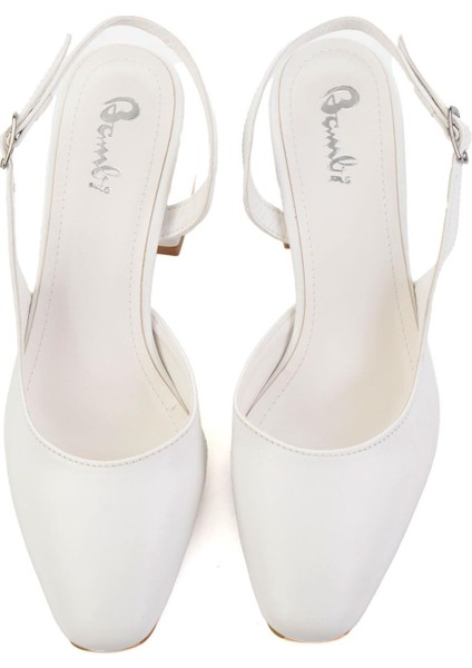 Beyaz Kadın Klasik Topuklu Ayakkabı K01140004409 fırsatları