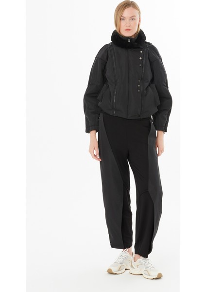 Dik Yakalı Kol Yanları Fermuar Detaylı Ceket fiyatları