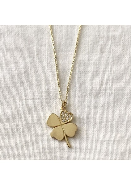 Kenar Taşlı Baget Altın Kolye fırsatları