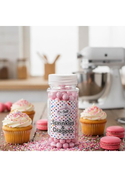 Bebe Pembe Pasta Süsleme Boncuğu 8 mm 90 gr fiyatları