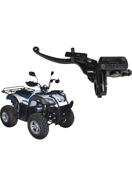 Arka Fren Üst Merkezi Kilitli ( Sol ) - Kuba Atv Eland 150-200CC