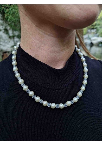 Incı Krıstal Kolye