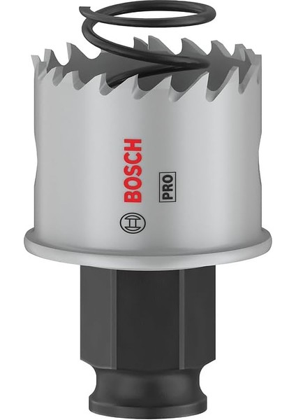 1x Pro Sheet Metal Power Delik Açma Testeresi (Paslanmaz Çelik Saclar, Çelik Saclar, Ø 33 Mm, Professional Aksesuar Döner Matkap/vidalamalar, Darbeli Matkap/vidalama)