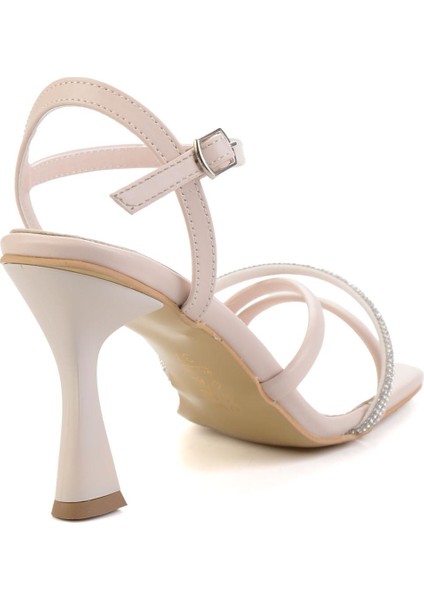 Bej Kadın Abiye Ayakkabı K05124002809 modelleri