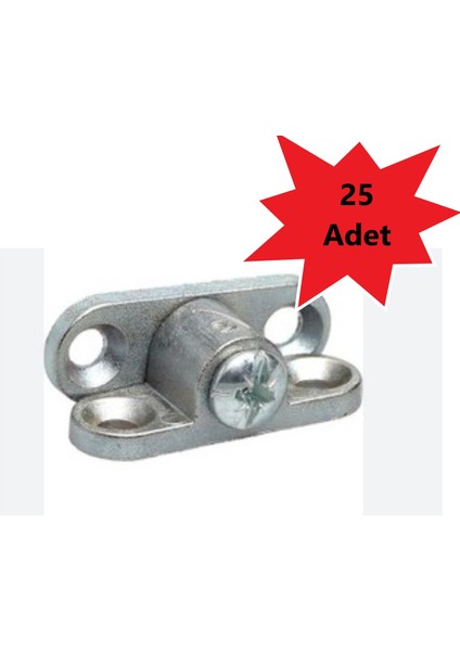 Kelebek Bağlantı, Çektirme Zamak-Metal Köşe Birleştirme Kelebek Bağlantı (25 Adet)