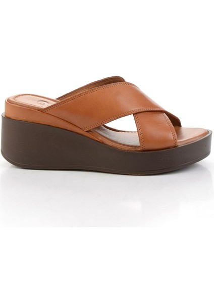 Taba Hakiki Deri Kadın Terlik K04359022203