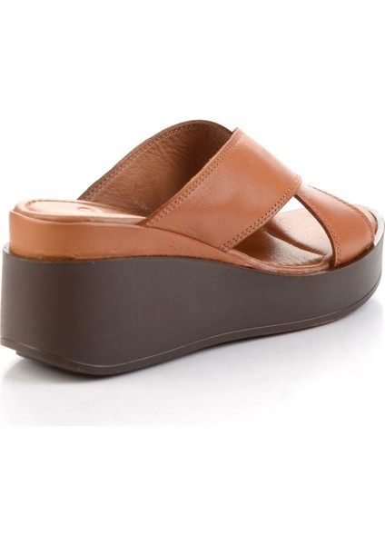 Taba Hakiki Deri Kadın Terlik K04359022203 modelleri