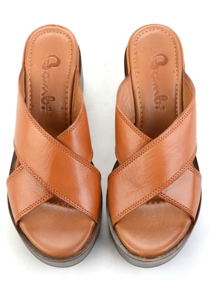 Taba Hakiki Deri Kadın Terlik K04359022203 fırsatları