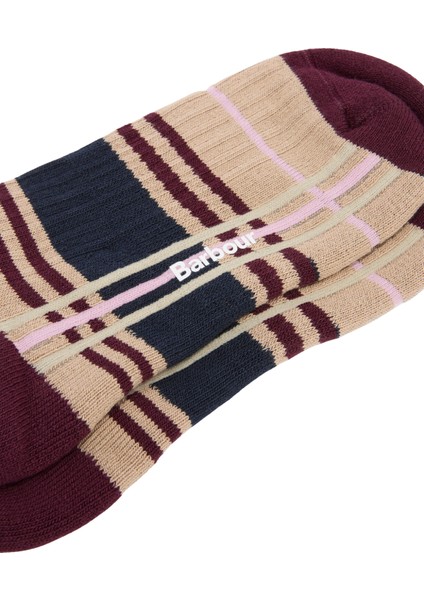 Wellington Tartan Diz Üstü Çorap PI18 Gardenia Tartan modelleri