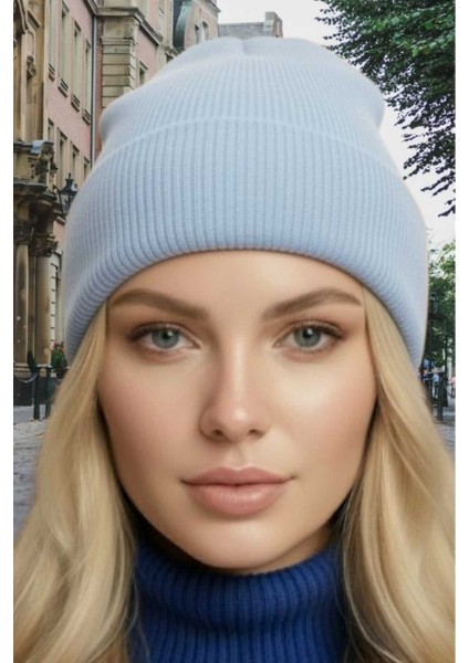 Kadın Soft Premium Yünlü Bere