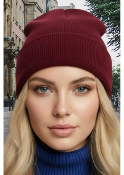 Kadın Soft Premium Yünlü Bere