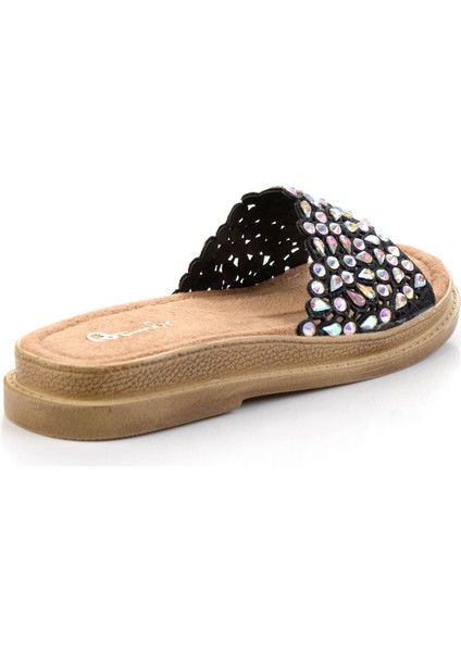 Siyah Kadın Terlik K04823121578 modelleri