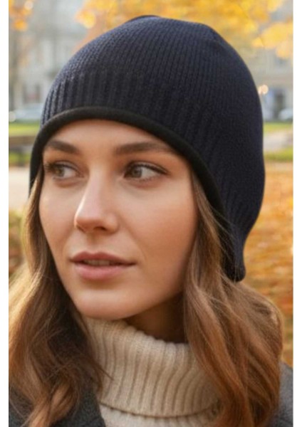 Kadın Termal Korumalı Polar Astarlı Triko Örgü Bere fiyatları