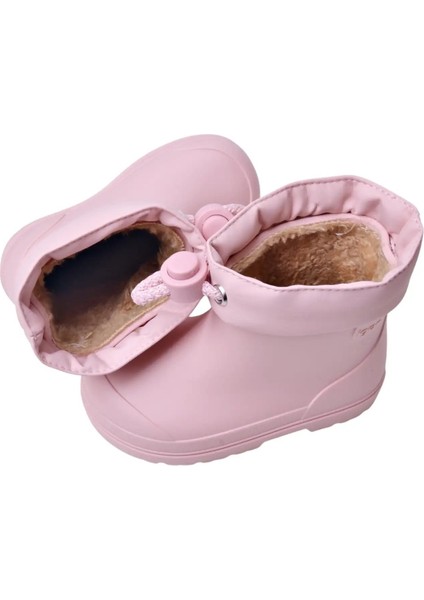 Mendi Borreguito Kürklü Maquillaje Çocuk Yağmur Çizmesi CC335-197