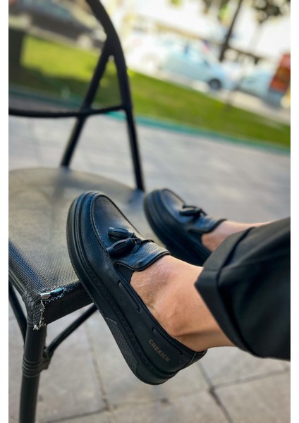 Loafer-X Günlük Erkek Loafer Ayakkabı Siyah modelleri