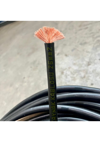 4 Metre 25 mm Kaynak Kablosu