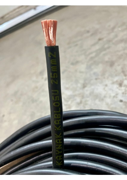 4 Metre 25 mm Kaynak Kablosu fiyatları