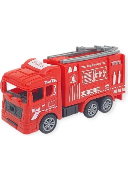 Vardem Itfaiye Aracı Taşıyan Sürtmeli Çekici Araç Seti - Panzer modelleri
