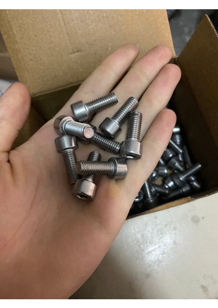 10 Adet Paslanmaz M8X12 Cıvata fiyatları