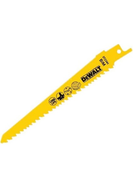 DT2344-QZ Tılkı Kuyruğu Testere, Sarı, 5 Adet