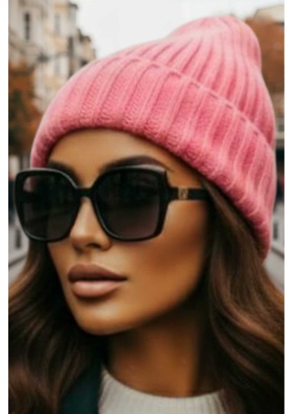 Kadın Yumuşak Dokulu Kalın Fitilli Soft Yünlü Bere fırsatları