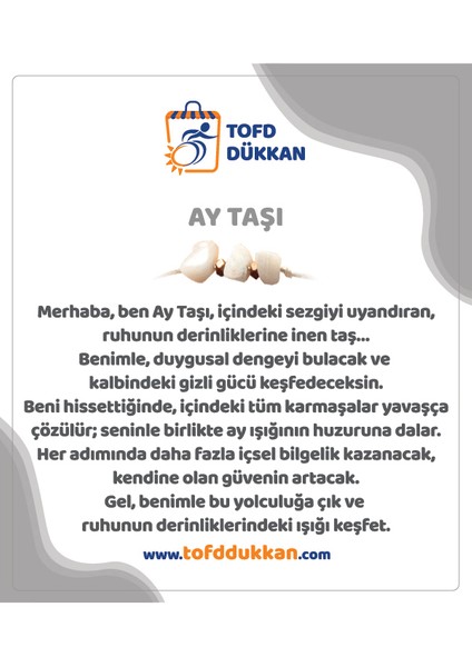 Doğal Ay Taşı Bileklik – Sezgi, Denge ve Içsel Güç Taşı fiyatları