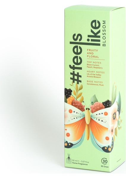 #feelslike Blossom | Meyveli ve Çiçeksi Oda Kokusu - Uzun Süre Kalıcı 50 ml modelleri