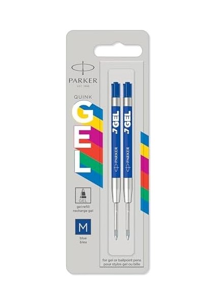 Jel, Plastik Gövde, 2'li Blister, M Uç, Mavi modelleri