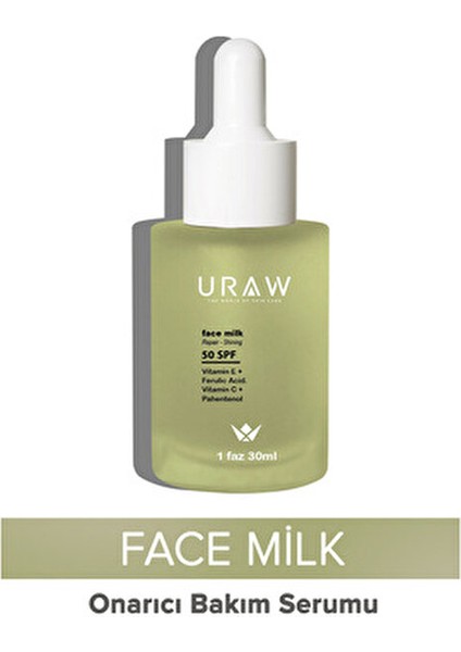 Face Milk Yenileyici Cilt Bakım Serumu İnce Çizgileri Giderir 30 ml Tüm Cilt Tipleri İçin indirimleri