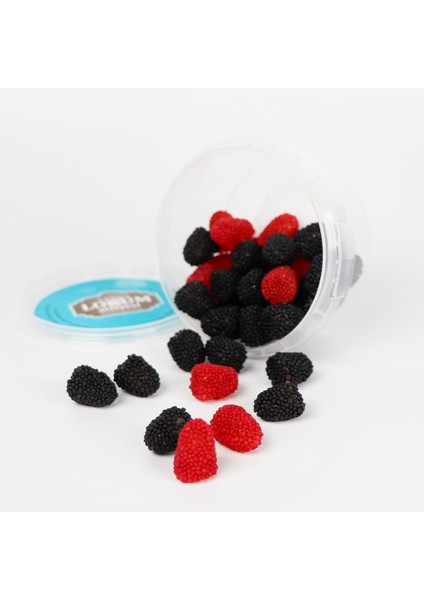 Karışık Aromalı Yumuşak Şeker (Ahududu) 120 G