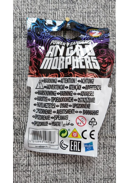 Power Rangers Micro Morphers Series (4paket) modelleri