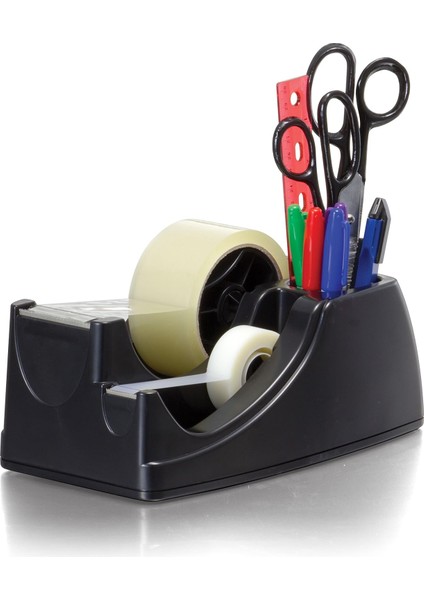 Heavy Duty 2'si 1 Arada Dağıtıcı, Geri Dönüştürülmüş, Siyah (96660)