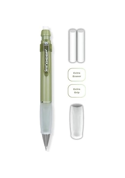 Deep Klm & Grıp & Sılgı Yedeklı Set 05MM Yaprak Yesılı modelleri